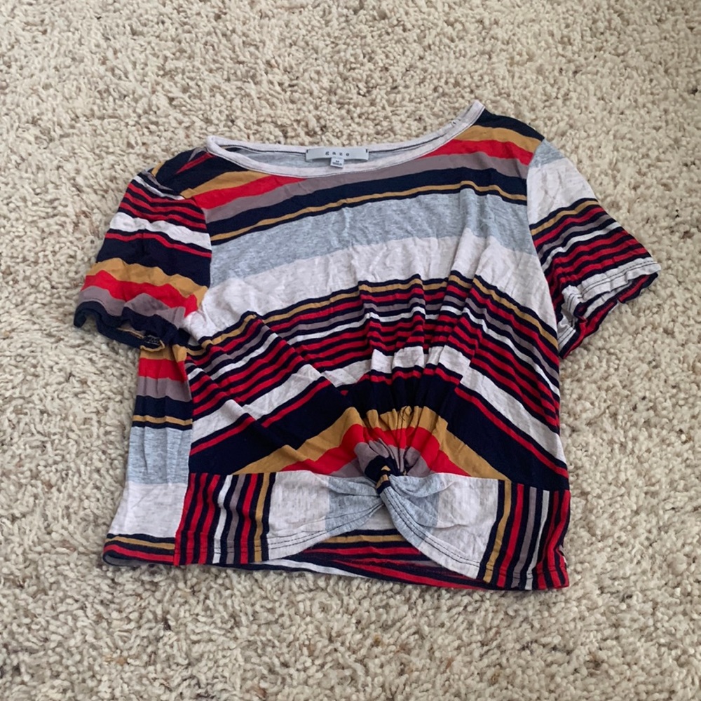 Gaze multicolor crop Top